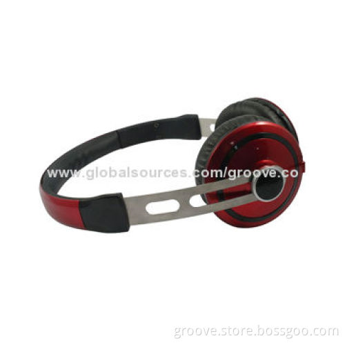 Headphone with metal headphone, mega bass with window box package